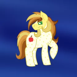 Size: 1200x1200 | Tagged: safe, artist:insanity-w0lf, derpibooru import, braeburn, earth pony, freckles, redesign