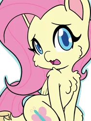 Size: 1536x2048 | Tagged: safe, artist:steelsoul, derpibooru import, fluttershy, my little pony: pony life, chest fluff, looking at you