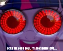 Size: 356x288 | Tagged: alicorn, caption, car, chevrolet, chevrolet corvette, corvette, corvette c6, cropped, derpibooru import, funny, image macro, kill it with fire, nightmare fuel, oh god the eyes, safe, text, twilight sparkle, twilight sparkle (alicorn)