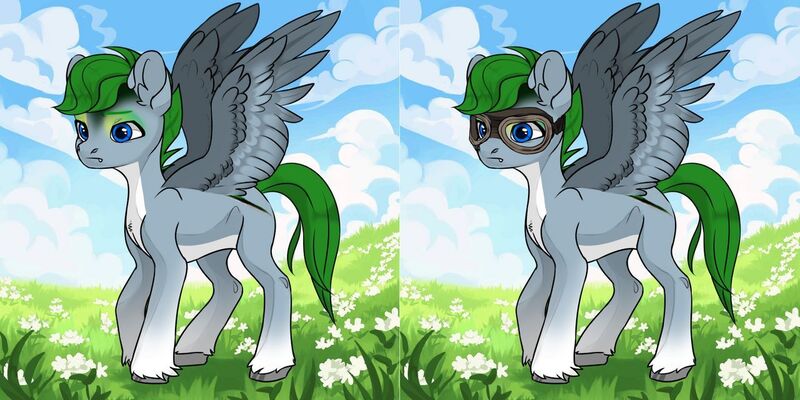 Size: 1280x640 | Tagged: app, artist:johnnyxluna, derpibooru import, oc, oc:northern mist, pegasus, pegasus oc, phone app, safe, unofficial characters only, wings