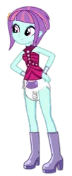 Size: 220x538 | Tagged: suggestive, artist:diegator007, artist:nightred15, derpibooru import, edit, edited edit, sunny flare, dance magic, equestria girls, spoiler:eqg specials, boots, breasts, clothes, cute, diaper, diaper fetish, equestria girls specials, female, fetish, happy, no pants, shirt, shoes, simple background, smiling, transparent background, vector