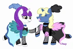 Size: 1280x858 | Tagged: safe, artist:chewy-tartz, derpibooru import, oc, oc:azure/sapphire, unicorn, can-can dress, clothes, crossdressing, dress, femboy, male, saloon dress