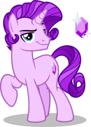 Size: 1600x2217 | Tagged: safe, artist:tacos67, derpibooru import, oc, oc:amethyst gleam, unofficial characters only, pony, unicorn, male, simple background, solo, stallion, transparent background