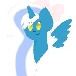 Size: 768x768 | Tagged: safe, artist:rubydivine, derpibooru import, oc, oc:fleurbelle, alicorn, pony, adorabelle, alicorn oc, bow, cute, female, hair bow, horn, mare, simple background, smiling, smiling at you, transparent background, wings, yellow eyes