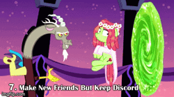 Size: 360x202 | Tagged: safe, artist:klystron2010, derpibooru import, discord, tree hugger, alien, facehugger, human, pegasus, pony, make new friends but keep discord, season 5, alien (franchise), animated, bad end, clothes, gif, irl, irl human, jean-luc picard, photo, ponies in real life, portal, rick and morty, season 5 in 55 seconds, star trek, star trek: the next generation, william riker, worf, youtube link