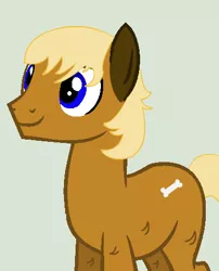 Size: 380x470 | Tagged: safe, artist:rosienature123, derpibooru import, oc, oc:peanut, earth pony, earth pony oc, solo