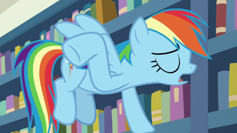 Size: 1920x1080 | Tagged: daring doubt, derpibooru import, rainbow dash, safe, screencap, solo