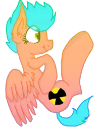 Size: 800x1000 | Tagged: artist:skele-sans, derpibooru import, oc, oc:nuclear gamma, pegasus, pegasus oc, safe, simple background, solo, transparent background, unofficial characters only, wings