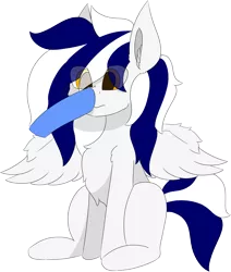 Size: 5426x6409 | Tagged: artist:skylarpalette, big ears, boop, derpibooru import, fluffy, fluffy mane, male, oc, oc:swift, pegasus, pegasus oc, pegasus wings, safe, shocked, shocked expression, short tail, simple background, simple shading, sitting, spread wings, stallion, transparent background, unofficial characters only, wings