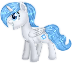 Size: 1932x1689 | Tagged: safe, artist:sugguk, derpibooru import, oc, oc:white flare, unofficial characters only, alicorn, pony, alicorn oc, horn, simple background, solo, transparent background, wings