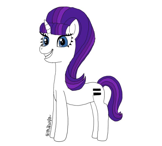 Size: 1280x1152 | Tagged: safe, artist:sinsationalstudios, derpibooru import, rarity, pony, unicorn, the cutie map, alternate hairstyle, alternate reality, alternate timeline, alternate universe, diamond rarity, equal cutie mark, equal sign, equality, equalized, mayor, role reversal, simple background, solo, white background