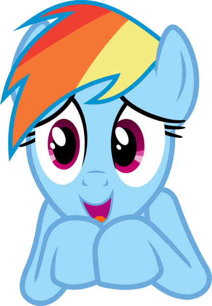 Size: 5544x8000 | Tagged: safe, artist:kishmond, derpibooru import, rainbow dash, pegasus, pony, daring don't, .ai available, absurd resolution, female, mare, open mouth, solo, vector