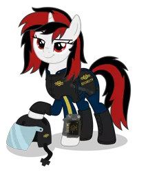 Size: 2750x3200 | Tagged: safe, artist:kitana762, derpibooru import, oc, oc:blackjack, unofficial characters only, pony, unicorn, fallout equestria, fallout equestria: project horizons, armored pony, fanfic art, female, mare, pipbuck, simple background, solo, transparent background, vault security armor