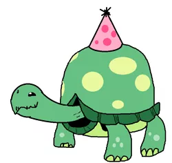 Size: 683x644 | Tagged: artist:buttercupsaiyan, derpibooru import, doodle, hat, ms paint, party hat, safe, tank