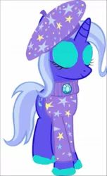 Size: 799x1311 | Tagged: artist needed, derpibooru import, hat, safe, simple background, solo, source needed, trixie, useless source url, white background