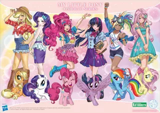 Size: 1755x1240 | Tagged: safe, artist:shunya yamashita, derpibooru import, edit, editor:michaelsety, kotobukiya, applejack, fluttershy, pinkie pie, rainbow dash, rarity, sci-twi, twilight sparkle, twilight sparkle (alicorn), alicorn, earth pony, human, pegasus, pony, unicorn, equestria girls, anime, anime style, applejack's hat, bare shoulders, bishoujo, book, boots, bracelet, clothes, cowboy hat, dark skin, denim skirt, dress, eyes closed, fake ears, female, glasses, goggles, hasbro logo, hat, human coloration, human ponidox, humane five, humane six, humanized, i can't believe it's not sci-twi, jewelry, kotobukiya applejack, kotobukiya fluttershy, kotobukiya pinkie pie, kotobukiya rainbow dash, kotobukiya rarity, kotobukiya twilight sparkle, looking at you, mane six, mare, miniskirt, moe, one eye closed, open mouth, pleated skirt, ponytail, prone, self ponidox, shirt, shoes, shorts, side slit, sitting, skirt, sleeveless, smiling, socks, spread wings, stetson, tan, tanktop, twilight's professional glasses, wings, wink, wristband