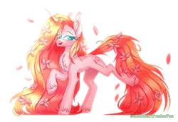 Size: 3500x2400 | Tagged: safe, artist:redheartponiesfan, derpibooru import, oc, oc:sakura, pony, unicorn, female, mare, simple background, solo, transparent background