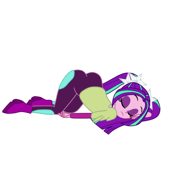 Size: 2952x2952 | Tagged: suggestive, artist:gmaplay, derpibooru import, aria blaze, equestria girls, equestria girls series, spoiler:eqg series (season 2), arse-ia blaze, ass up, butt, eyes closed, face down ass up, simple background, sleeping, slumped, solo, transparent background
