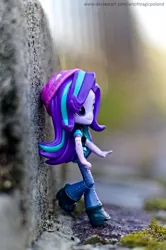 Size: 1024x1541 | Tagged: safe, artist:artofmagicpoland, derpibooru import, starlight glimmer, equestria girls, badass, cute, doll, equestria girls minis, solo, toy