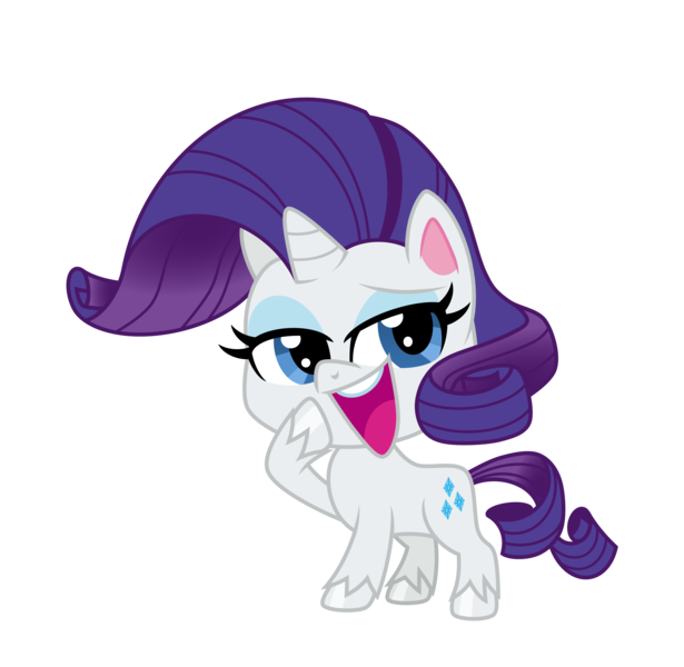 Size: 6200x6048 | Tagged: safe, artist:emeraldblast63, derpibooru import, rarity, pony, unicorn, my little pony: pony life, chibi, cute, g4, g4 to g4.5, open mouth, simple background, transparent background, vector