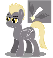 Size: 1000x1100 | Tagged: safe, derpibooru import, oc, oc:cloud sweeper, unofficial characters only, pegasus, pony, cocky, cutie mark, grin, male, shadow, shooting star, simple background, smiling, solo, stallion, transparent background, vector