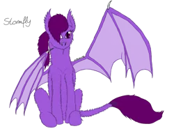 Size: 1280x960 | Tagged: safe, artist:petunedrop, derpibooru import, oc, oc:stormfly, unofficial characters only, bat pony, bat pony oc, bat wings, digital art, simple background, solo, transparent background, wings