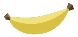 Size: 1000x480 | Tagged: safe, artist:ravecrocker, derpibooru import, equestria girls, banana, context is for the weak, food, fruit, no pony, simple background, transparent background, vector, yellow