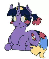 Size: 3300x4000 | Tagged: safe, artist:theedgyduck, derpibooru import, twilight sparkle, unicorn, female, mare, redesign, solo, unicorn twilight