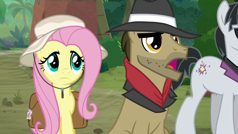 Size: 1920x1080 | Tagged: biff, daring doubt, derpibooru import, fluttershy, henchmen, safe, screencap, withers
