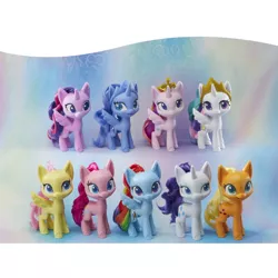 Size: 690x690 | Tagged: alicorn, applejack, derpibooru import, fluttershy, mane six, my little pony: pony life, pinkie pie, princess cadance, princess celestia, princess luna, rainbow dash, rarity, safe, toy, twilight sparkle, twilight sparkle (alicorn)