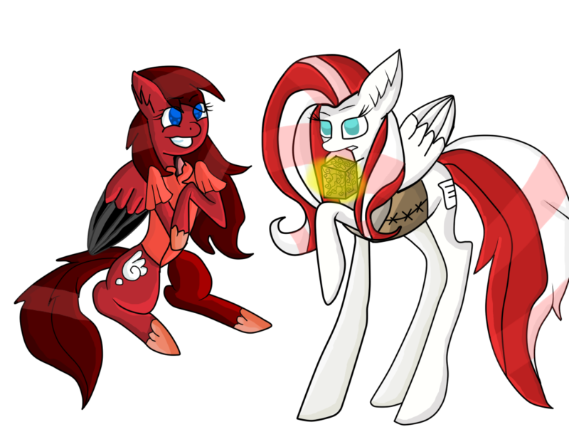 Size: 1024x768 | Tagged: artist:dilvereye, clothes, derpibooru import, duo, lamp, long tail, oc, oc:marta, oc:nojiko, pegasus, pegasus oc, safe, simple background, transparent background, unofficial characters only, wings