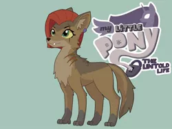 Size: 1600x1200 | Tagged: artist:chedx, comic, comic:mlp the untold life, derpibooru import, logo, original species, safe, scar, sneak peek