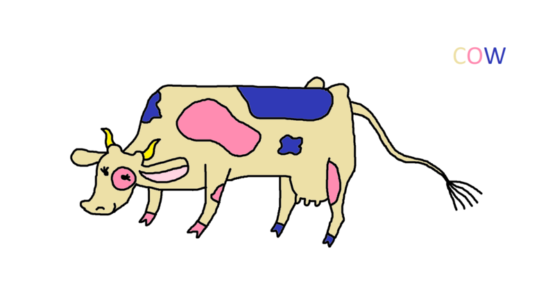 Size: 2201x1125 | Tagged: animal, artist:nicolassantiago2004, bon bon, cow, cowified, derpibooru import, edit, safe, screencap, species swap, sweetie drops