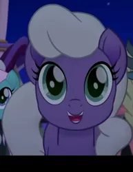 Size: 366x474 | Tagged: safe, derpibooru import, screencap, unnamed character, unnamed pony, pony, my little pony: the movie, background pony, cheering, cropped, female, happy, mare, smiling