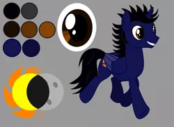 Size: 3774x2756 | Tagged: alicorn, alicorn oc, artist:isrrael120, base used, derpibooru import, gray background, horn, male, oc, oc:astral shine, ponysona, reference sheet, safe, simple background, solo, stallion, unofficial characters only, wings