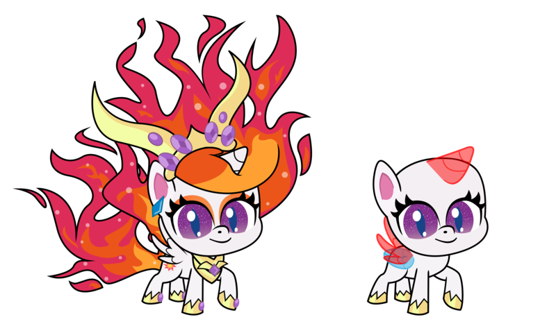 Size: 6667x4000 | Tagged: safe, artist:mycaro, derpibooru import, nightmare star, princess celestia, alicorn, pony, my little pony: pony life, .ai available, .svg available, absurd resolution, base, ear piercing, earring, eyeshadow, female, fire, g4 to g4.5, jewelry, looking at you, makeup, mane of fire, mare, peytral, piercing, pony life accurate, raised hoof, regalia, resource, show accurate, simple background, slit eyes, smiling, smug, solo, spread wings, transparent background, vector, wings