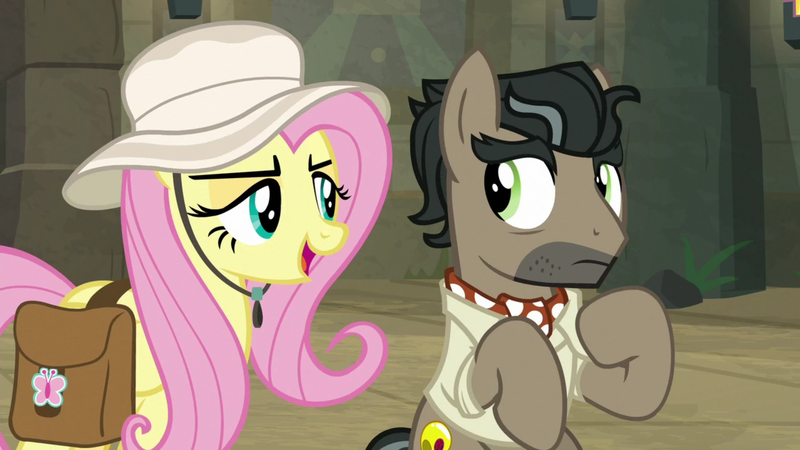 Size: 1920x1080 | Tagged: daring doubt, derpibooru import, doctor caballeron, fluttershy, safe, screencap