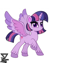 Size: 4300x4600 | Tagged: safe, artist:theretroart88, derpibooru import, twilight sparkle, twilight sparkle (alicorn), alicorn, pony, my little pony: pony life, g4.5 to g4, hoof fluff, simple background, transparent background