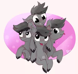 Size: 3250x3090 | Tagged: safe, derpibooru import, oc, oc:grey matter, pony, bubble, ear fluff, simple background, tongue out, unshorn fetlocks