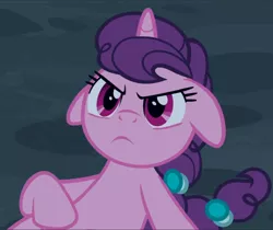 Size: 1116x939 | Tagged: angry, cropped, cute, derpibooru import, floppy ears, hard to say anything, madorable, safe, screencap, solo, sugar belle, sugar belle is not amused, sugarbetes