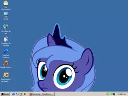 Size: 797x599 | Tagged: artist needed, browser, derpibooru import, female, filly, microsoft, old school, princess luna, safe, solo, spanish, windows, windows 2000, woona, younger