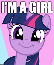 Size: 778x927 | Tagged: safe, derpibooru import, edit, edited screencap, screencap, twilight sparkle, twilight sparkle (alicorn), alicorn, pony, amending fences, captain obvious, caption, cropped, cute, female, image macro, smiling, solo, text, truth, twiabetes