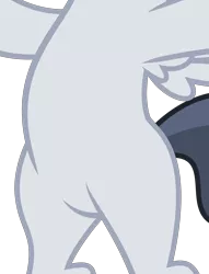 Size: 2624x3427 | Tagged: safe, derpibooru import, edit, vector edit, rumble, pegasus, pony, belly, bipedal, cropped, featureless crotch, high res, pictures of bellies, simple background, solo, transparent background, vector