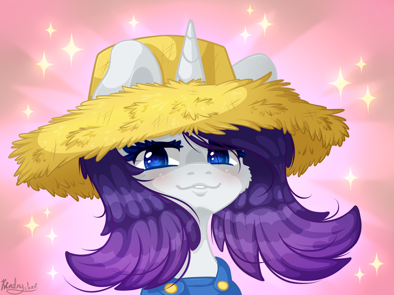 Size: 2400x1800 | Tagged: safe, artist:kindny-chan, derpibooru import, rarity, pony, simple ways, rarihick, solo