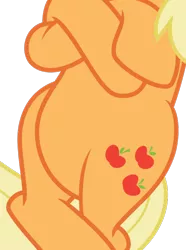 Size: 624x838 | Tagged: applejack, belly, bipedal, bipedal leaning, cropped, crossed hooves, crossed legs, derpibooru import, edit, featureless crotch, high res, leaning, pictures of bellies, safe, simple background, solo, the crystal empire, transparent background, vector, vector edit