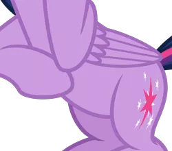Size: 2542x2233 | Tagged: safe, derpibooru import, edit, vector edit, twilight sparkle, twilight sparkle (alicorn), alicorn, pony, the saddle row review, belly, cropped, high res, pictures of bellies, simple background, solo, transparent background, vector