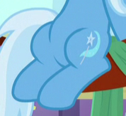 Size: 178x163 | Tagged: safe, derpibooru import, screencap, trixie, pony, a horse shoe-in, belly, cropped, featureless crotch, female, legs, mare, pictures of bellies, pictures of legs