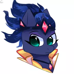 Size: 1500x1500 | Tagged: safe, artist:glazirka, derpibooru import, princess luna, alicorn, pony