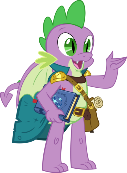 Size: 1920x2625 | Tagged: artist:tales-fables, book, cape, clothes, derpibooru import, dragon, handbag, male, older, older spike, open mouth, safe, scroll, simple background, solo, spellbook, spike, transparent background, winged spike, wizard