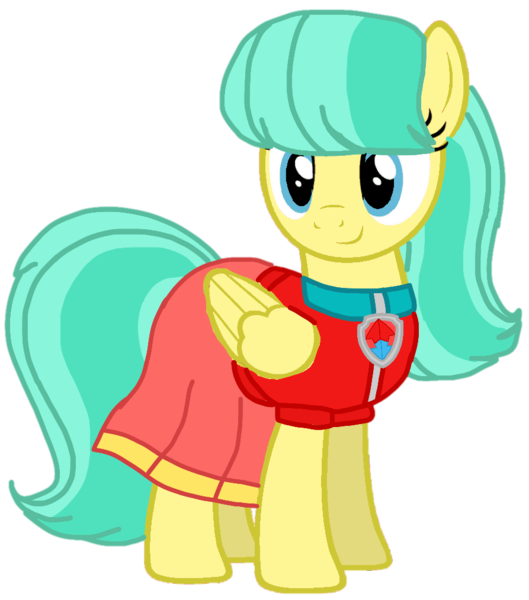 Size: 893x1013 | Tagged: safe, artist:徐詩珮, derpibooru import, barley barrel, pony, bubbleverse, series:sprglitemplight diary, series:sprglitemplight life jacket days, series:springshadowdrops diary, series:springshadowdrops life jacket days, alternate universe, base used, clothes, cute, ella (paw patrol), older, older barley barrel, paw patrol, simple background, transparent background